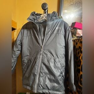 The North Face Kids black winter Jacket.